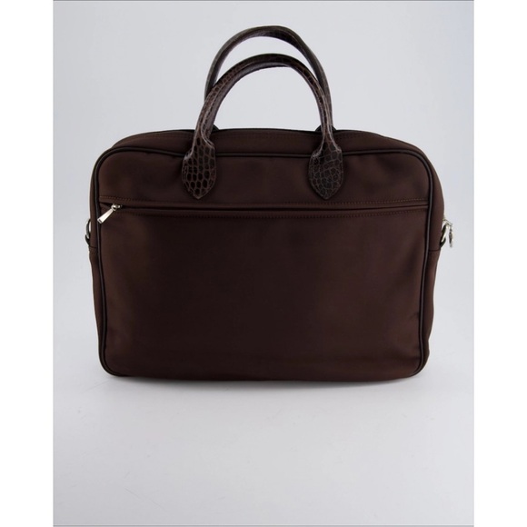 rare vibtage Longchamp Dark Brown purse - Picture 11 of 12